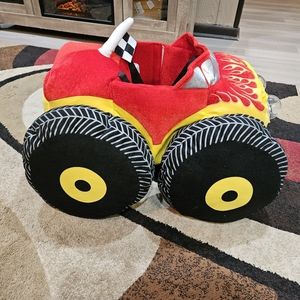 Kids Red and Yellow Race Car Costume